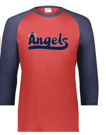 Ancaster Angels 3/4 Sleeve Vintage T-shirt