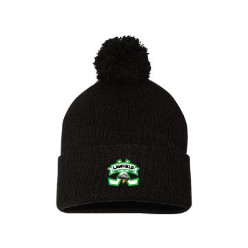 Lawfield Pom Pom Hat Black