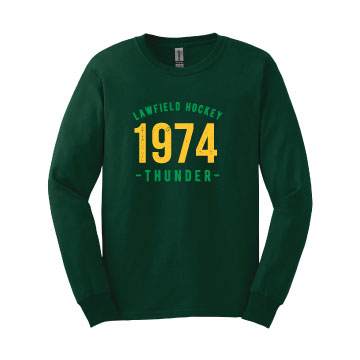 Lawfield Thunder Long Sleeve Green Shirt