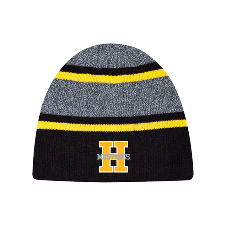 Mustangs  Striped Winter Hat