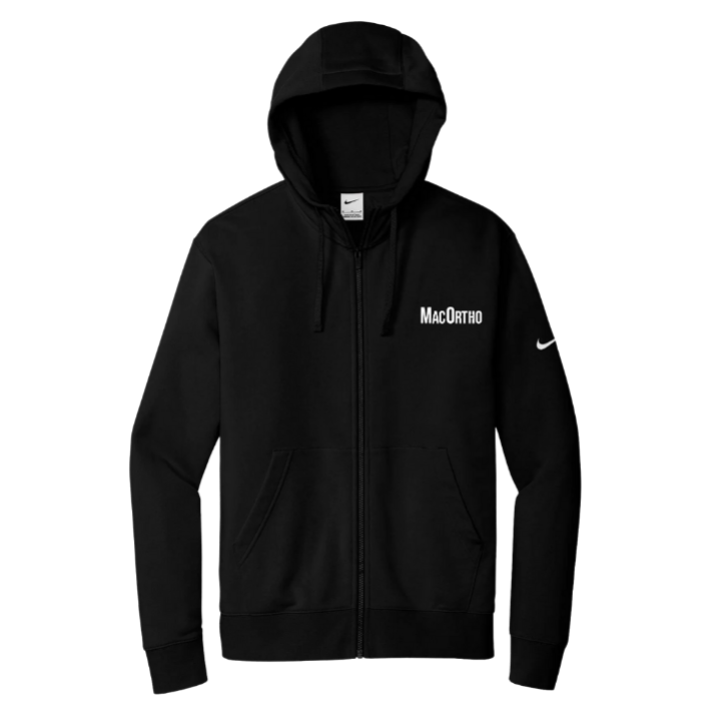 MacOrtho NIKE CLUB FLEECE  FULL ZIP HOODIE