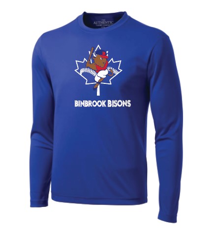 BINBROOK BASEBALL LONG SLEEVE SHIRT