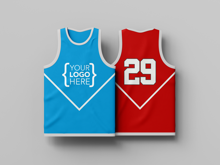 Reverse Gear Basketball Jersey - Carolina