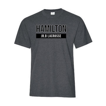 JR. B Lacrosse Grey  Cotton T-shirt