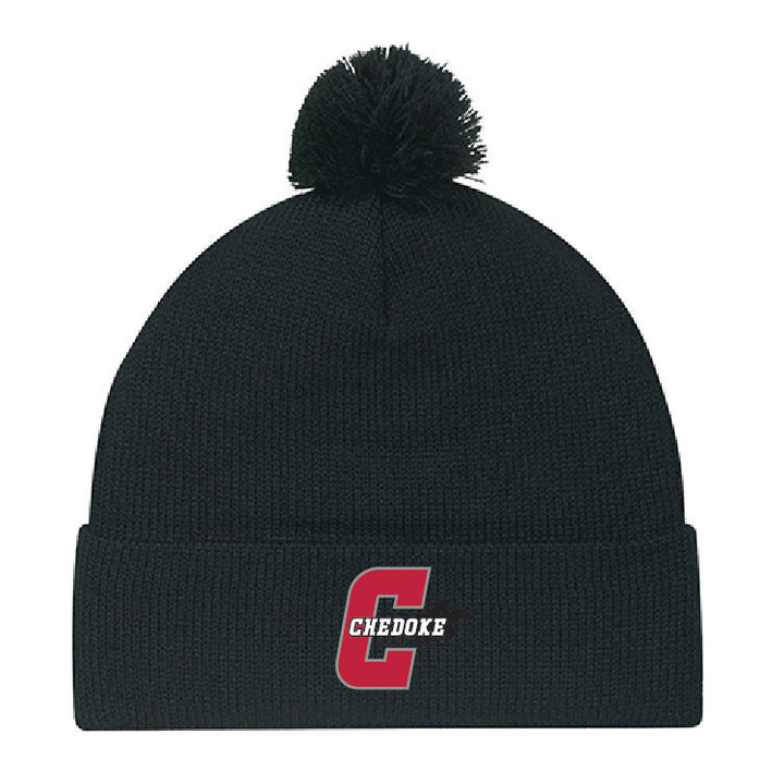 Chedoke Black Pom Pom Hat